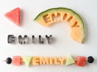 creativeLIVE Brittni Mehlhoff Fruit Letters